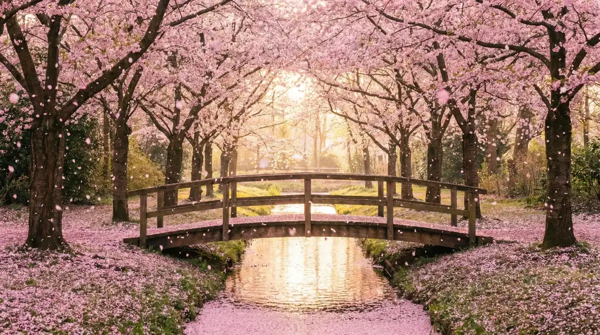 樱花桥畔 - 岛国搬运www久久 唯美风景